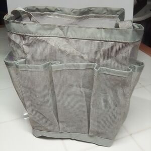 Source Unknown Gray Mesh Tote Bag